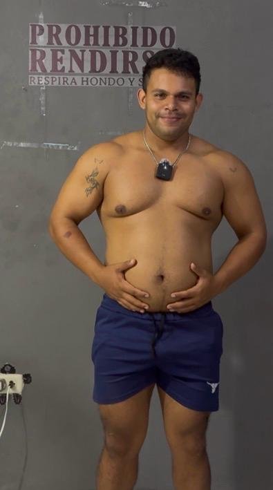 Antes de mi transformación física